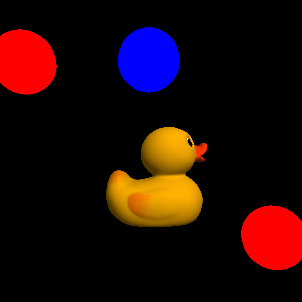 Spheres and a rubber duck